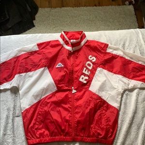 Vintage Apex One Cincinnati Reds Windbreaker